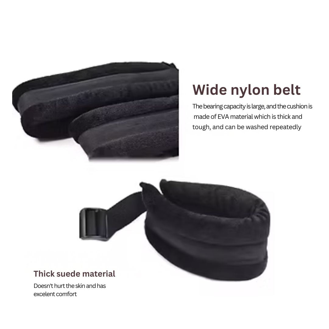 Door Swing Restraints with thigh and cuff support