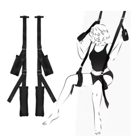 Door Swing Restraints with thigh and cuff support
