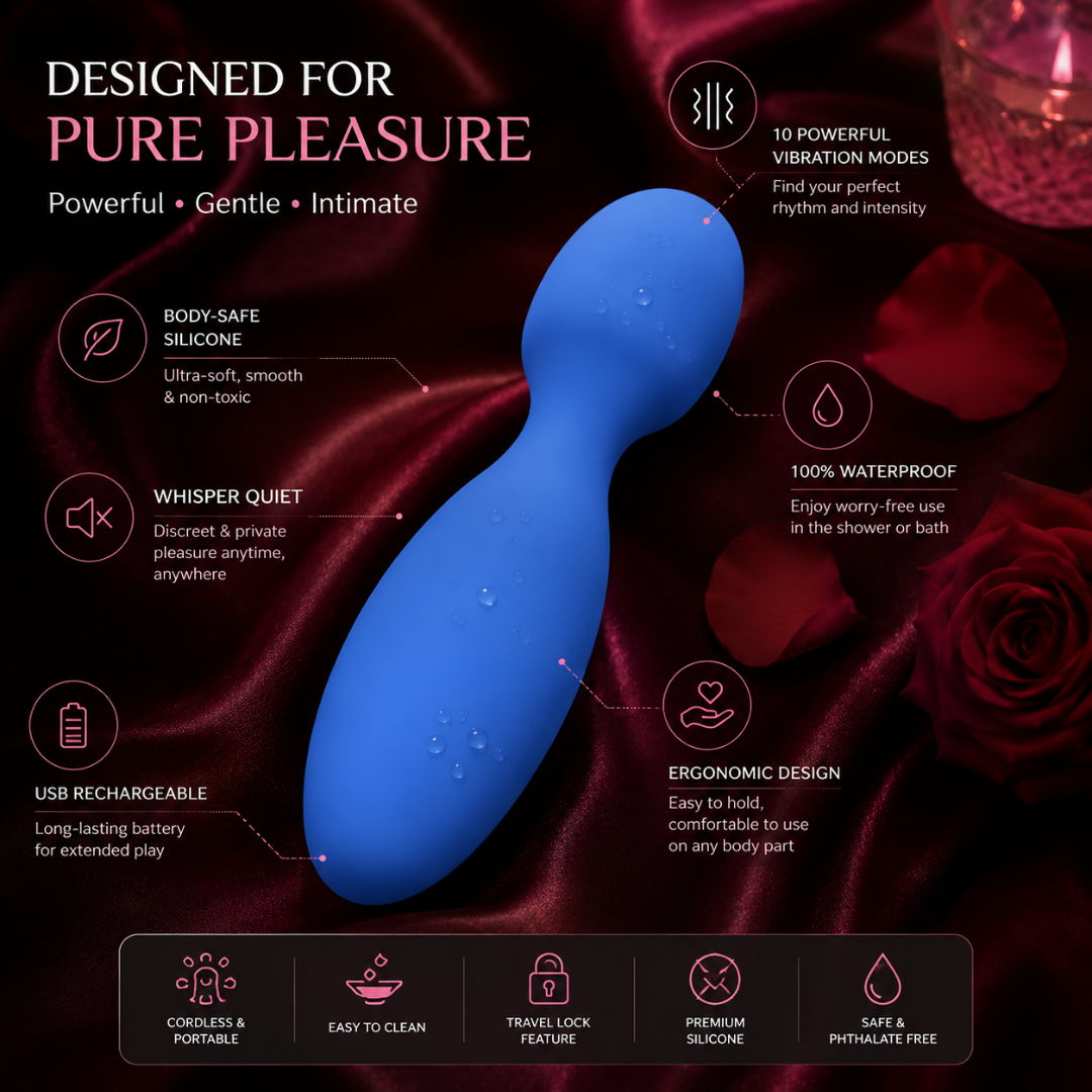 Luv Fuse Rechargeable Silicone G-Spot Vibrator for Women