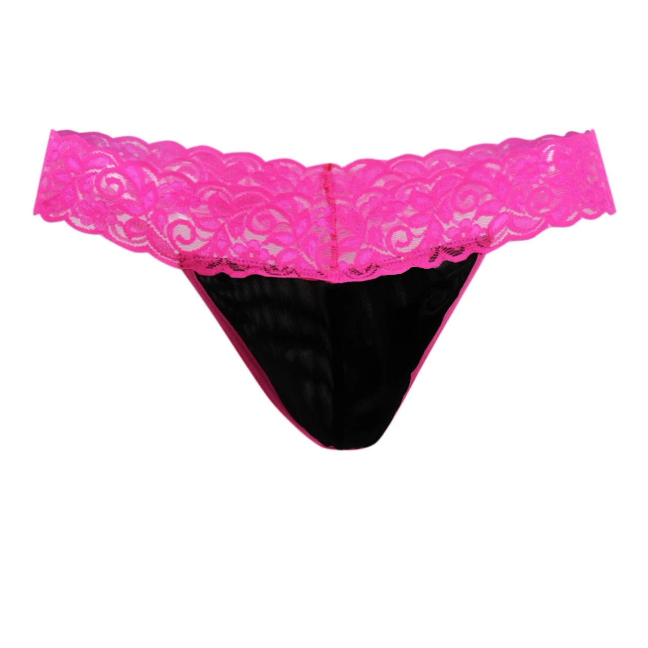 Men's Power Net + Lycra Lace Free Size G-String Underwear