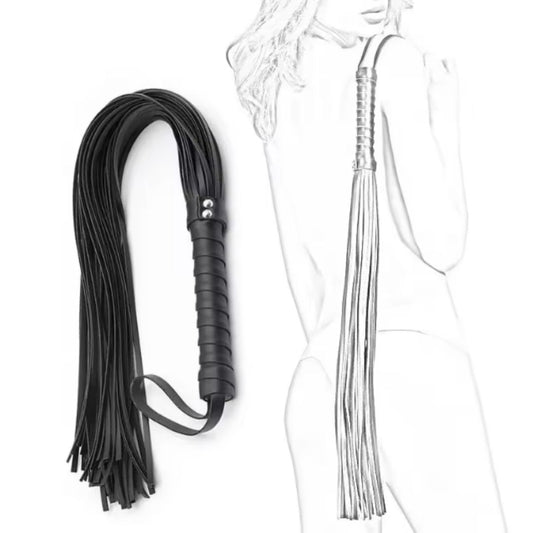 Play Trio | Blindfold Flogger & Handcuffs Combo for Couples