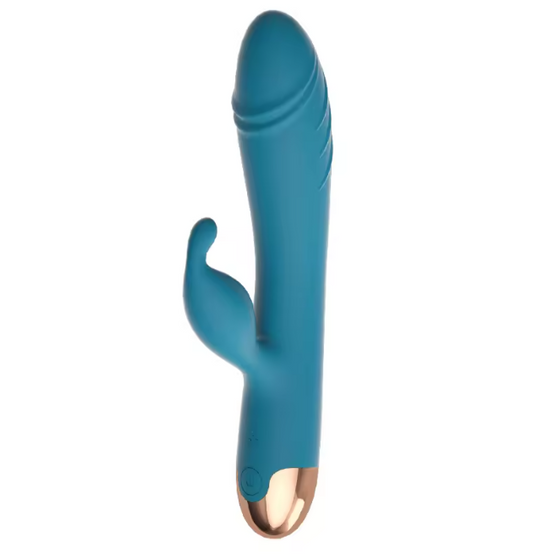 Luv Wave Silicone Rotating Vibrator Massager - with Multiple Stimulation Modes