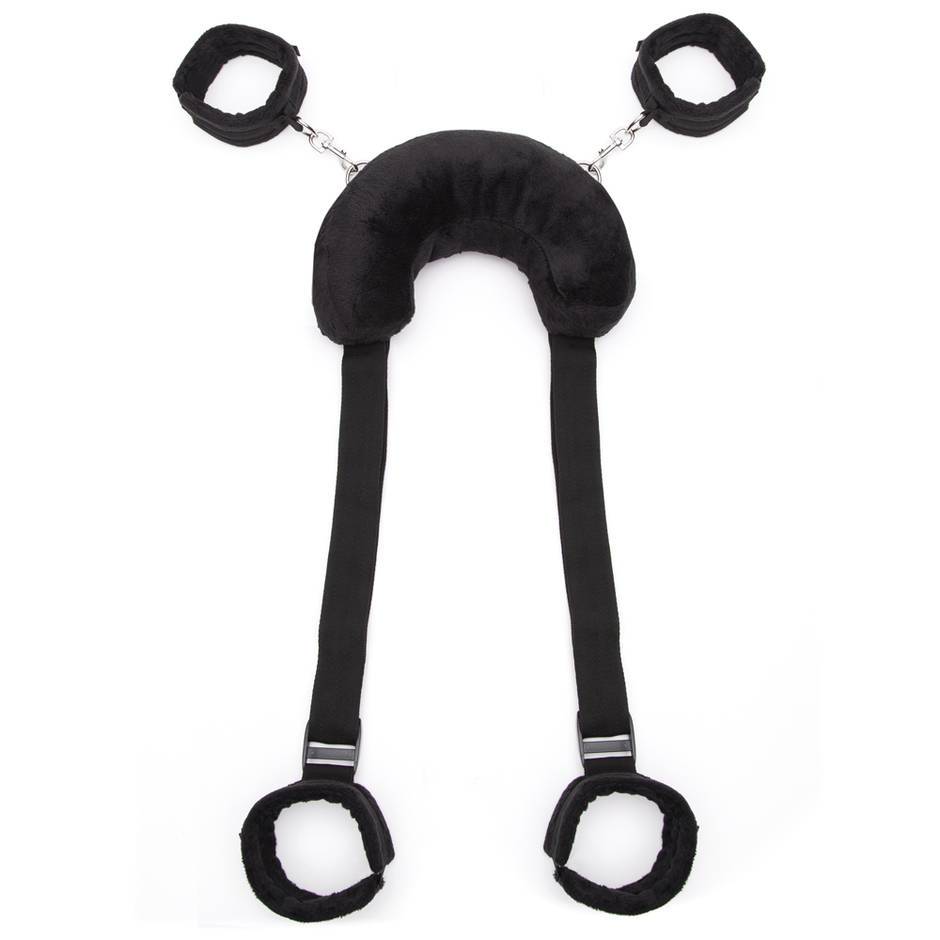 Neck Pillow along with Two straps and Four Cuffs