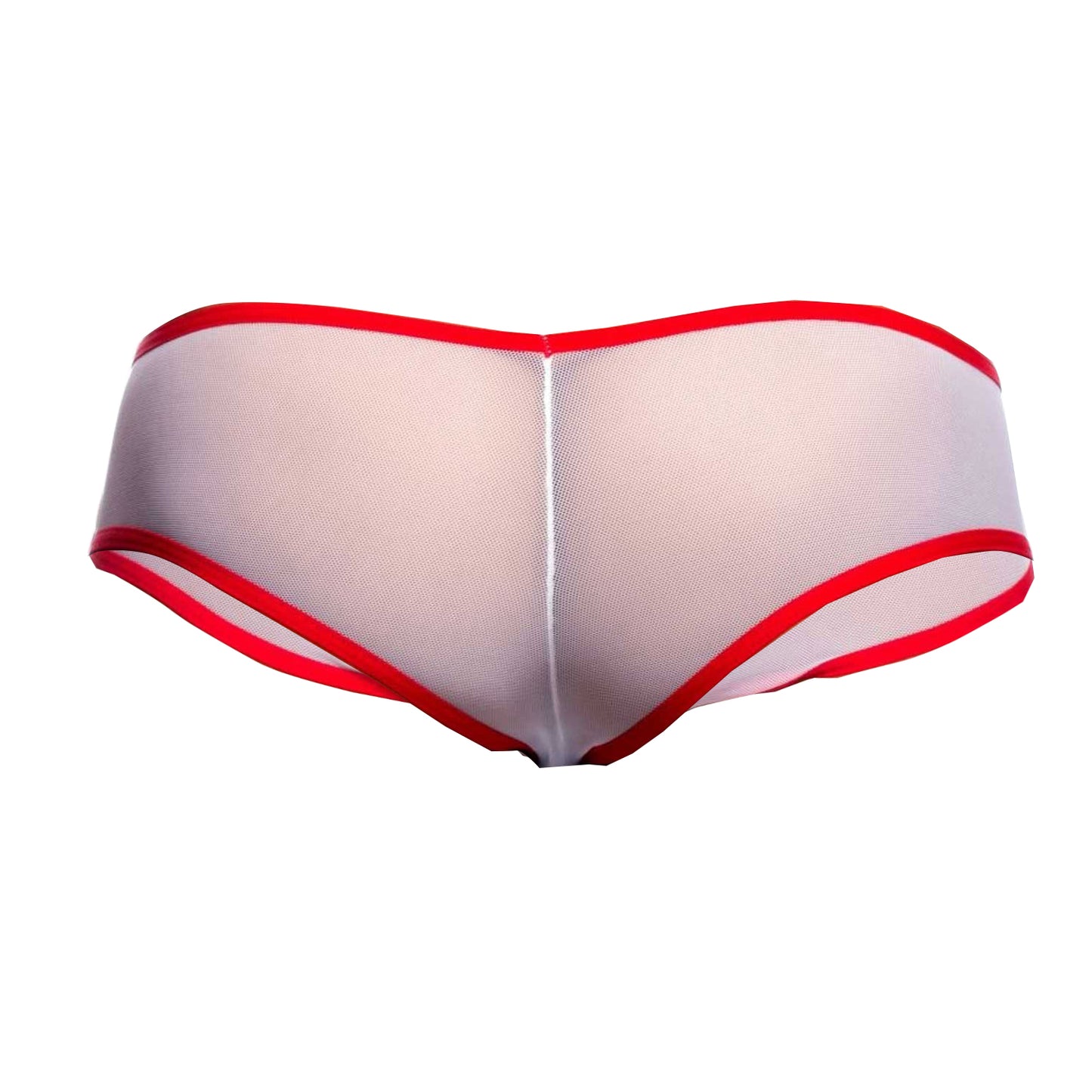 Men's Black and White Power Net Bikini Underwear