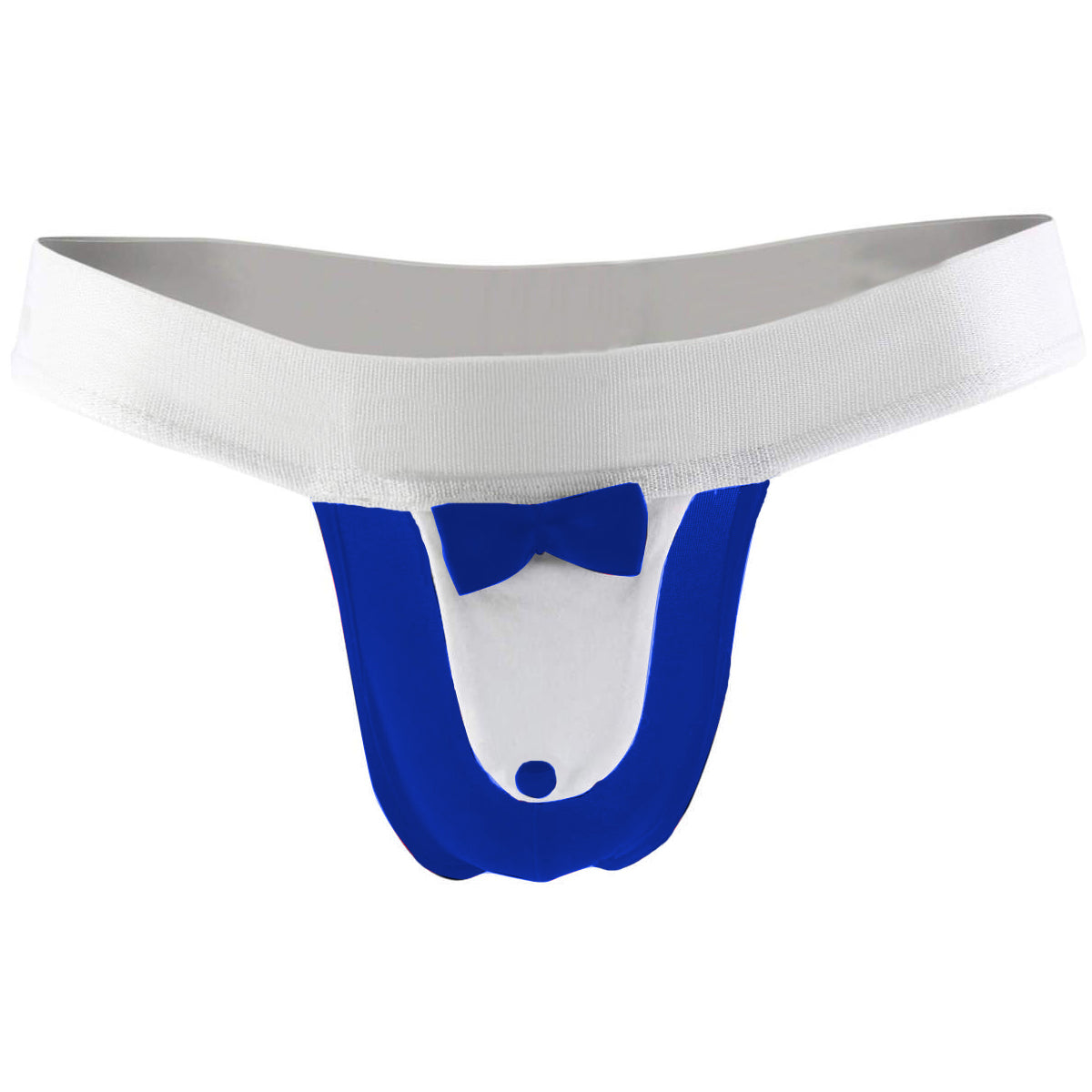 Microfiber Costume Underwear (Black & Royal Blue)