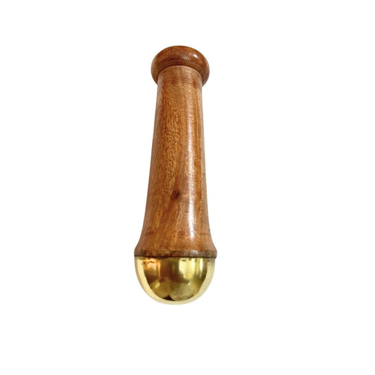 Kansa Wand Massager – Ayurvedic Bronze Face & Body Massage Tool