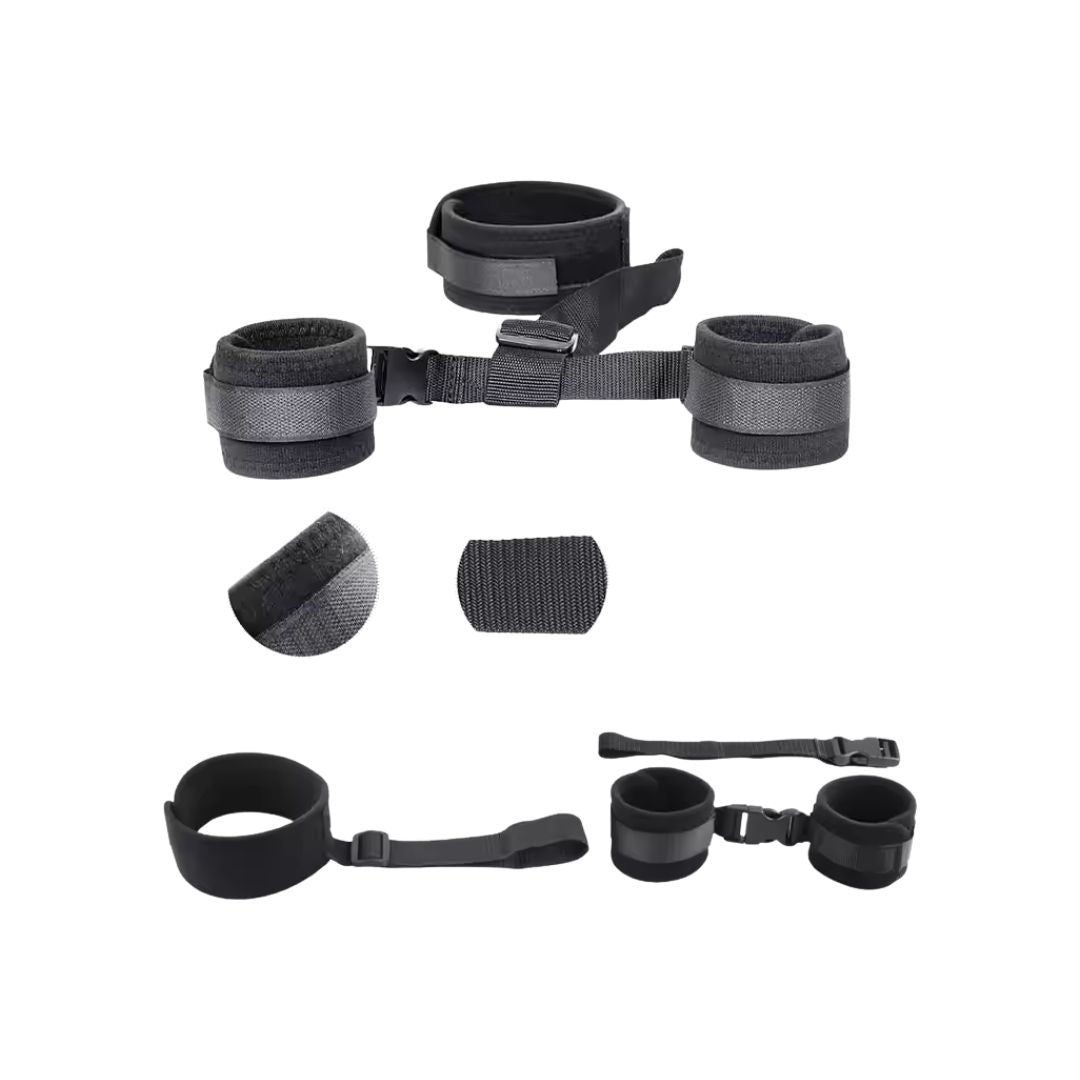 BDSM Neck to Wrist Adjustable Restraints Bondage Set