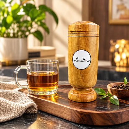 Vijaysar Wood Glass – Natural Ayurvedic Remedy for Diabetes Care