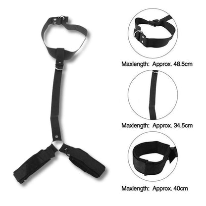 Collar To Wrist Restraints | Secure Control for Couples
