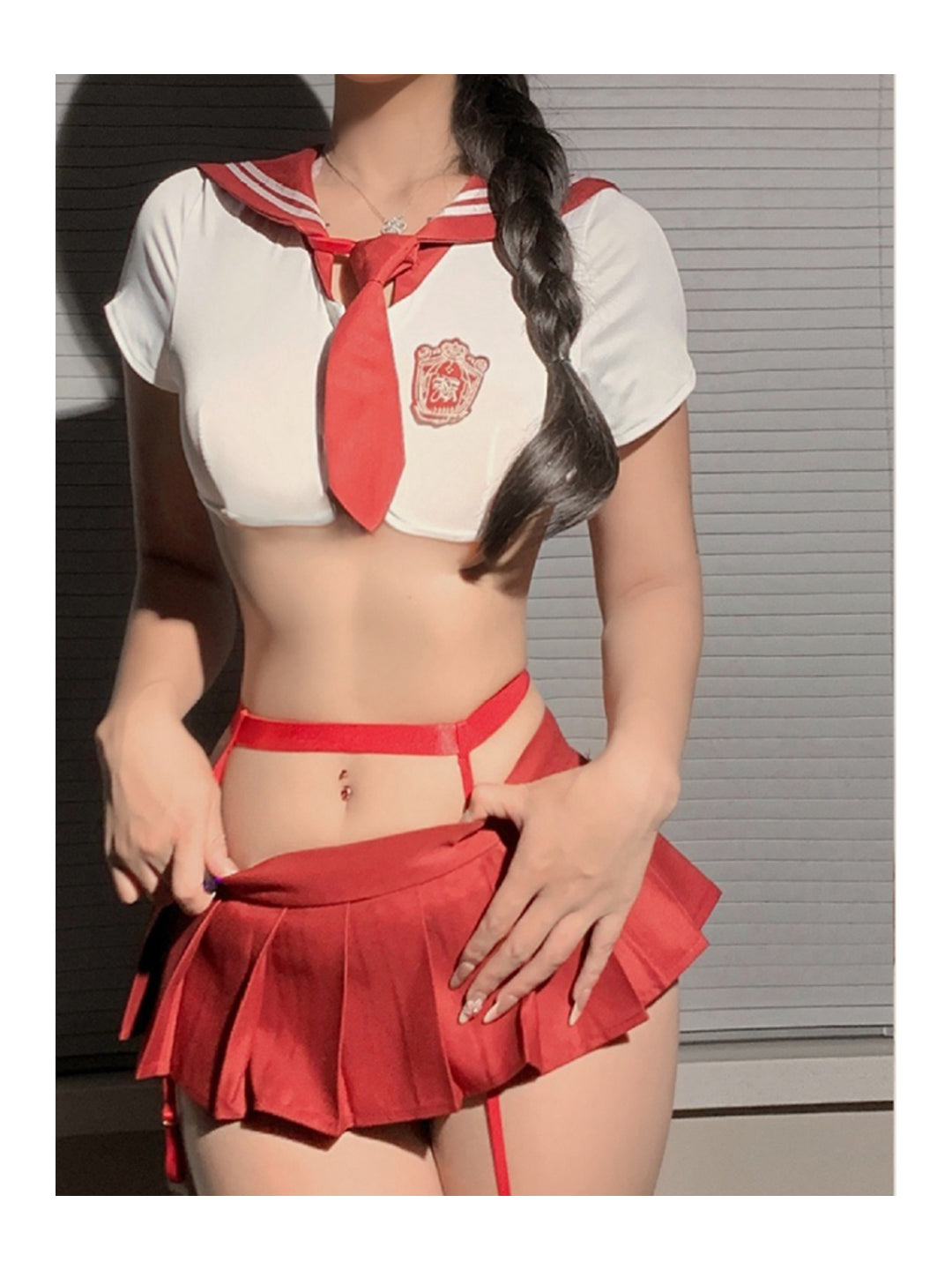 Naughty Schoolgirl Fantasy Costume Set