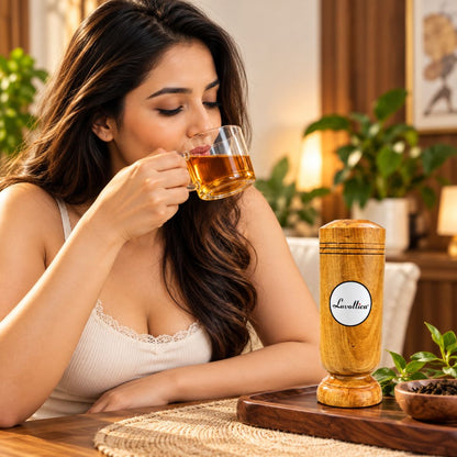 Vijaysar Wood Glass – Natural Ayurvedic Remedy for Diabetes Care
