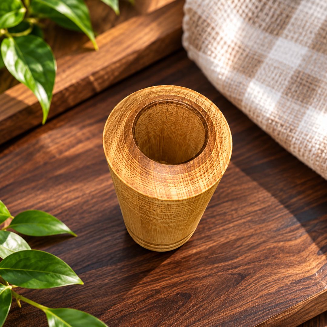 Vijaysar Wood Glass – Natural Ayurvedic Remedy for Diabetes Care