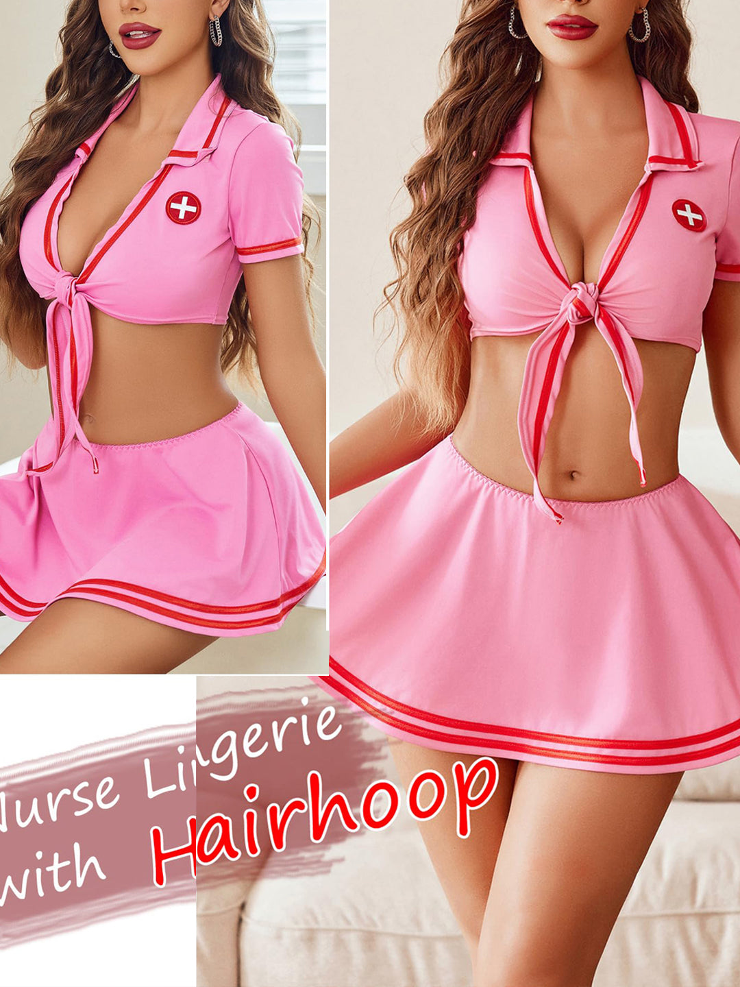 Nurse Roleplay Lingerie Set