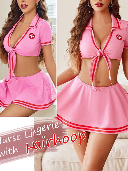 Nurse Roleplay Lingerie Set