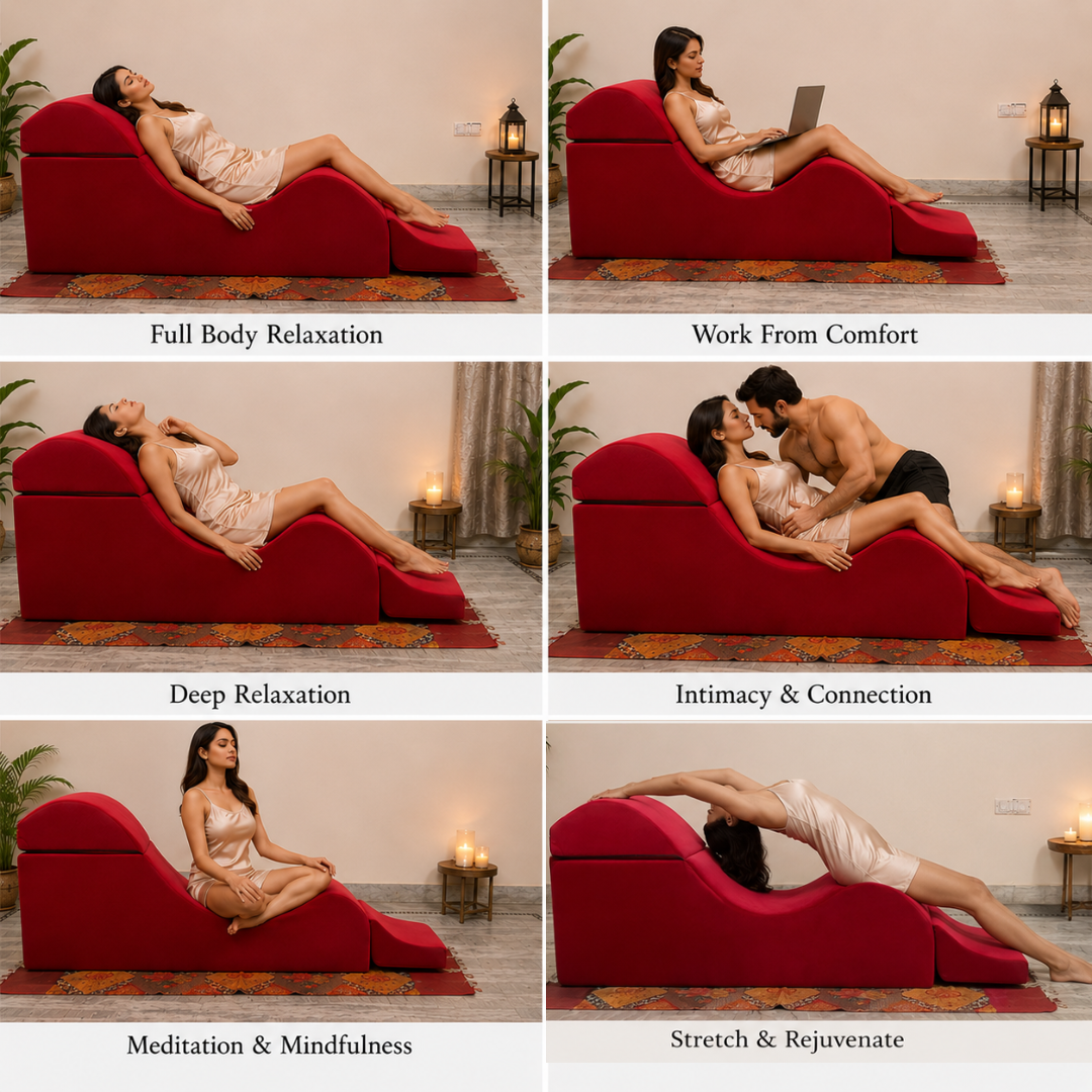 Luvottica Versa Tantra Chair Luxury Modular Chaise