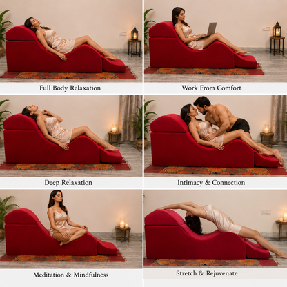 Luvottica Versa Tantra Chair Luxury Modular Chaise
