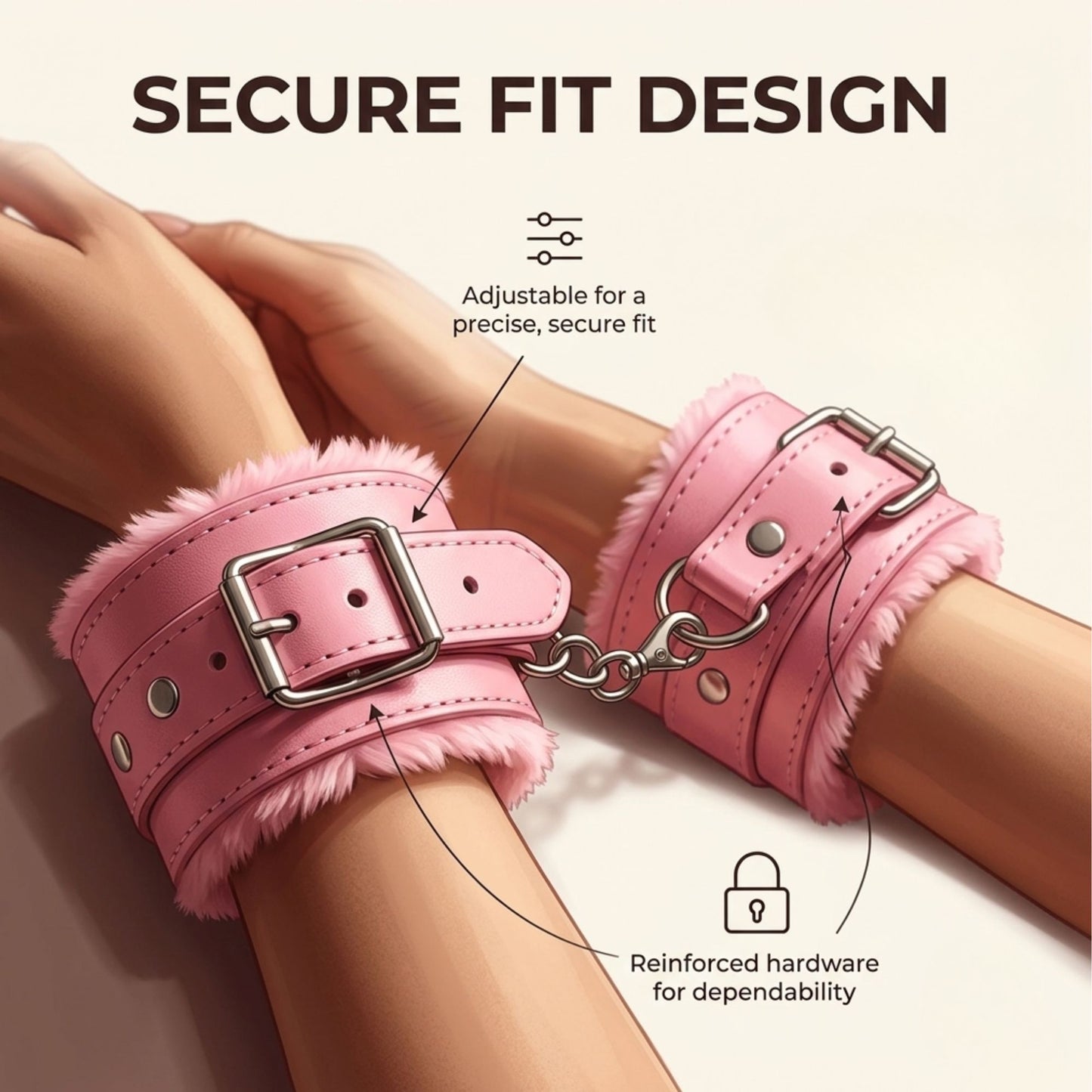 Pink Handcuffs by Luvottica – Where Sweet Meets Seductive