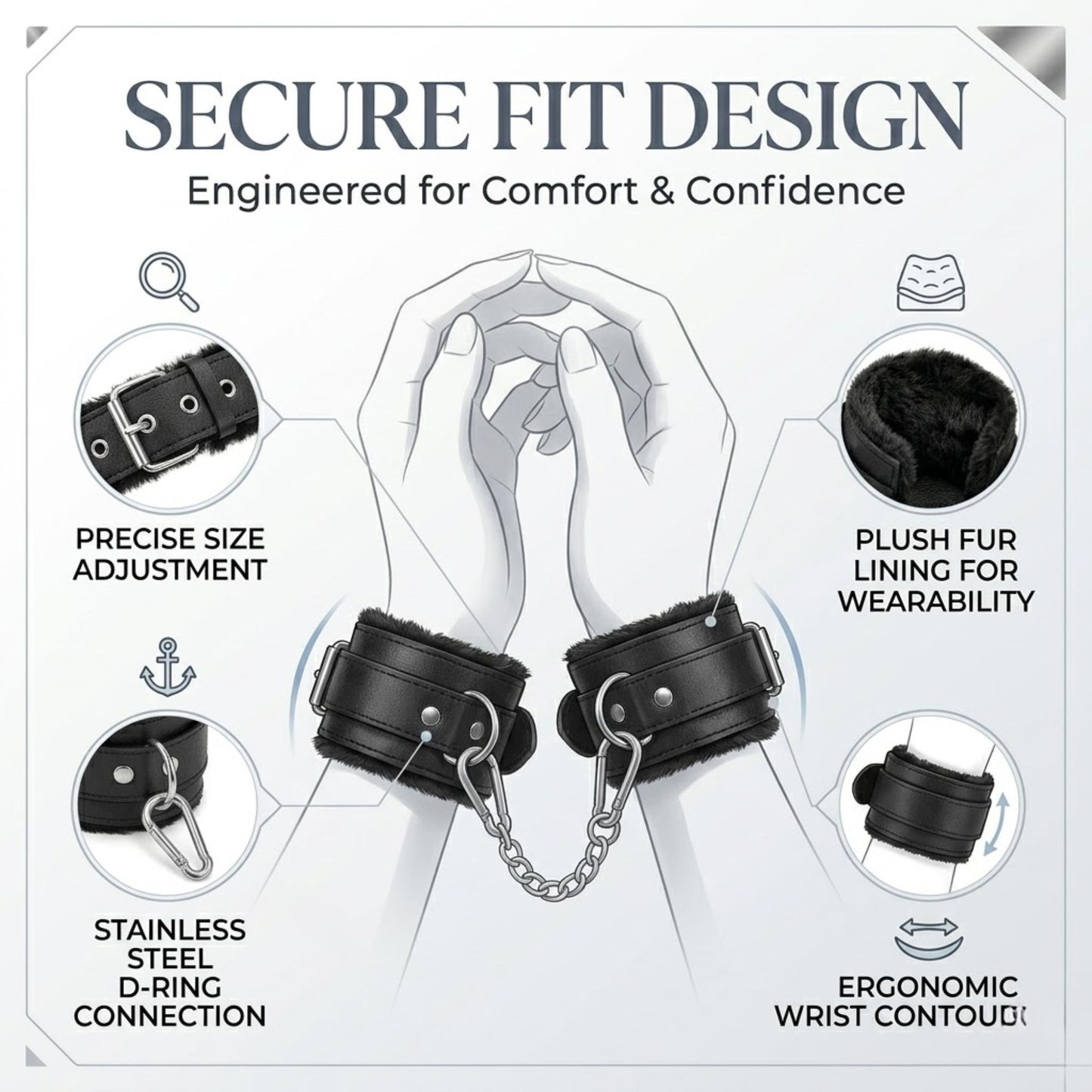 Black Handcuffs – Lock In Desire, Unlock Fantasy