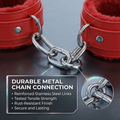 BDSM Handcuffs | Adjustable & Durable Restraints