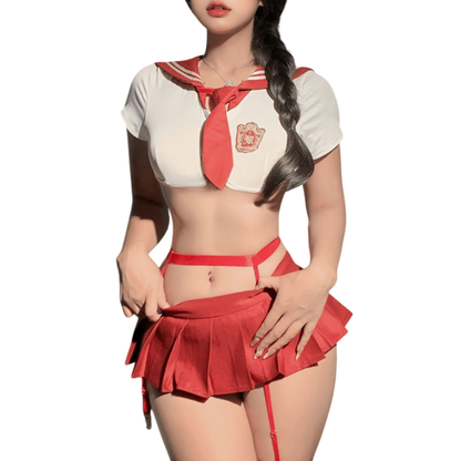 Naughty Schoolgirl Fantasy Costume Set