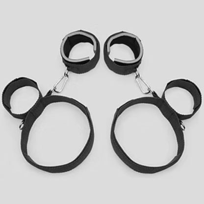 Wrist To Thigh Restraints With Handcuffs