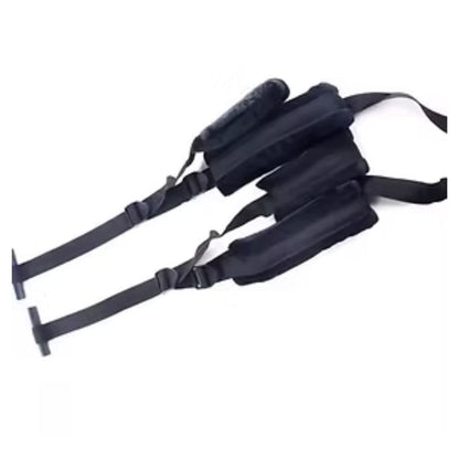 Door Swing Restraints with thigh and cuff support