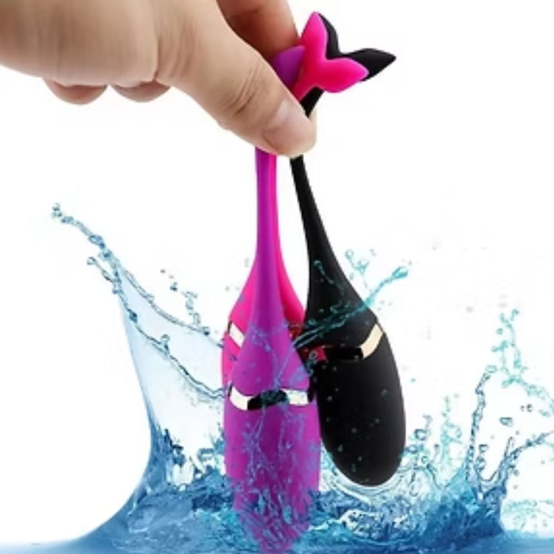 Luv Fin Fish Tail Vibrator Remote Controlled Intimate Massager - for Women