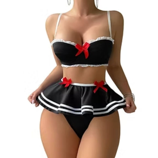 Cute Bow Lingerie Set – Playful, Flirty & Irresistible