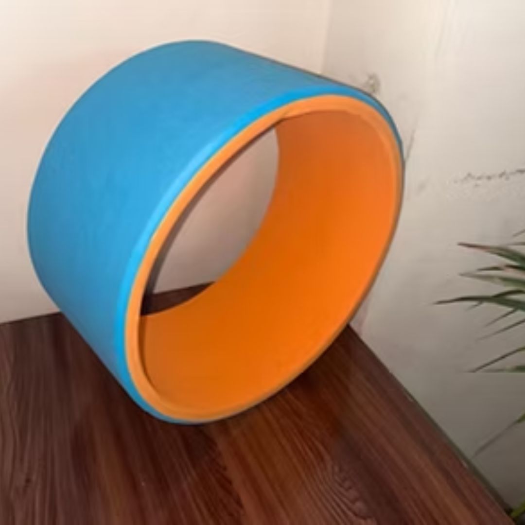 Yoga Wheel (13 Inches Diameter)- Helps Stretch, Flexibility And Balance