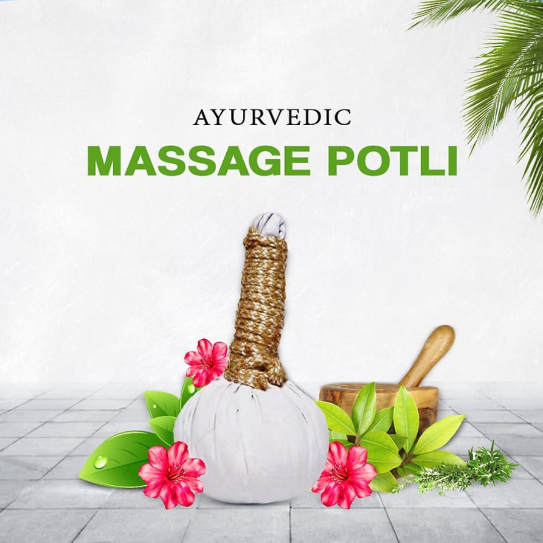 Ayurvedic Massage Potli - Filled With 13 Different Healing Ingredients