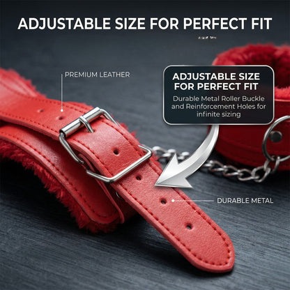 BDSM Handcuffs | Adjustable & Durable Restraints