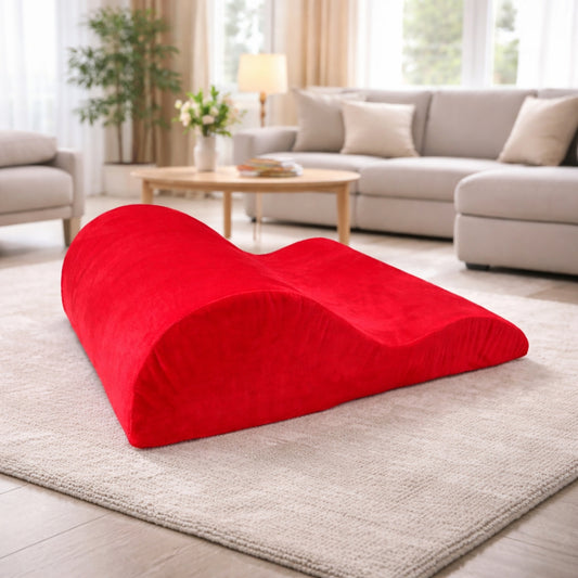 Red Tantra Bedster – S-Shaped Wedge Cushion