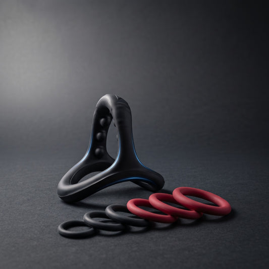 Silicone Ring Set with Support Sleeve | Adjustable Performance Ring Kit
