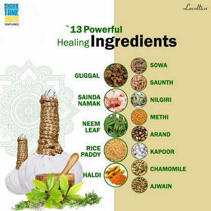 Ayurvedic Massage Potli - Filled With 13 Different Healing Ingredients