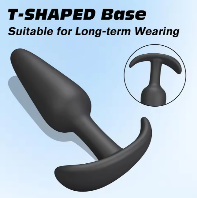 Luv T Premium Body Safe Silicone Intimate Plug - for Comfort Stability and Easy Maintenance