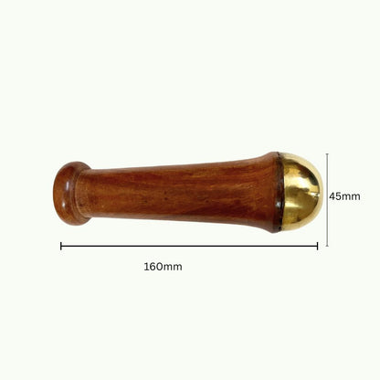 Kansa Wand Massager – Ayurvedic Bronze Face & Body Massage Tool