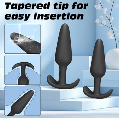 Luv T Premium Body Safe Silicone Intimate Plug - for Comfort Stability and Easy Maintenance