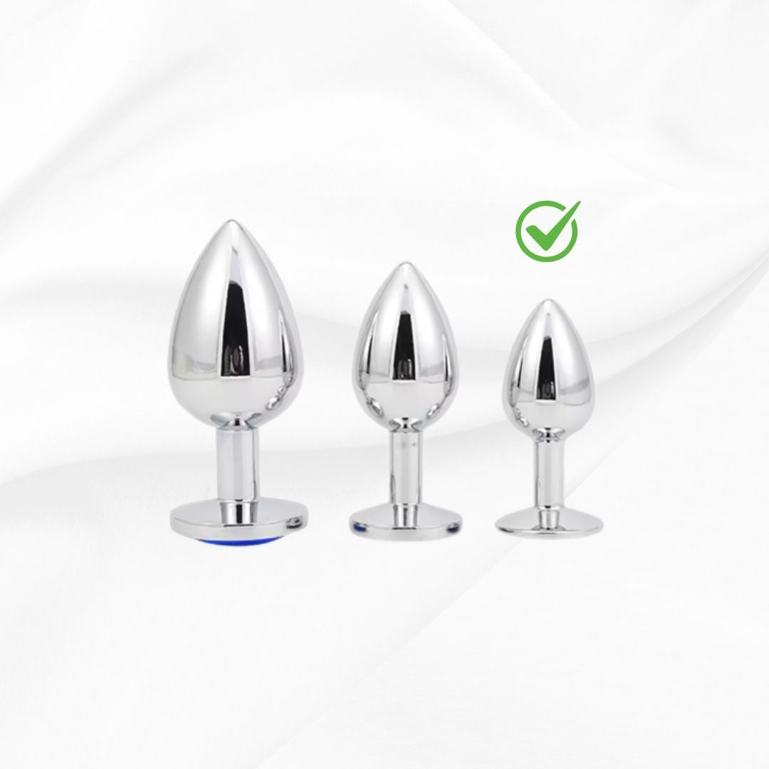 Luv Start Steel Plug With Smooth & Polished Finish