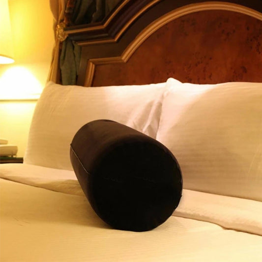 Cylendrical Inflatable Pillow with Toy Mount