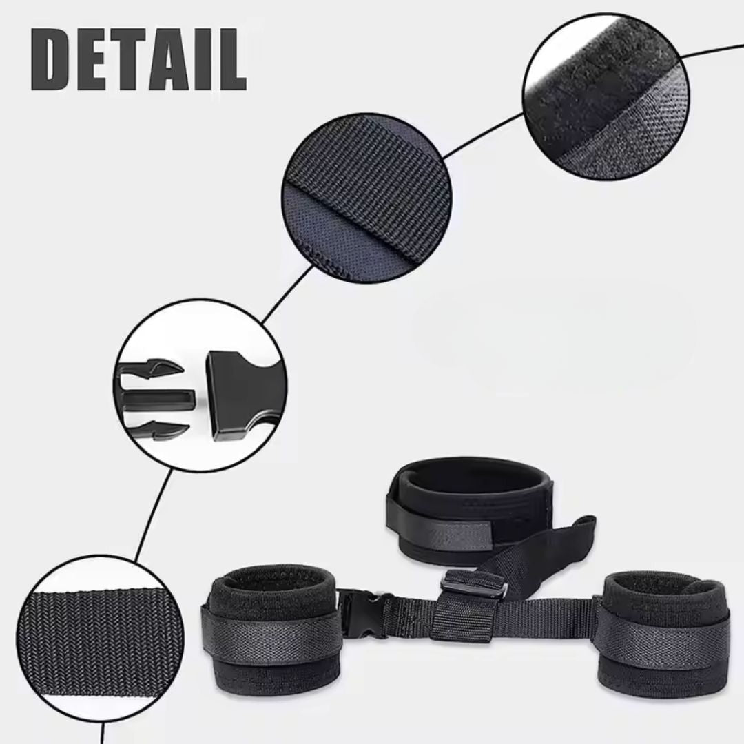 BDSM Neck to Wrist Adjustable Restraints Bondage Set