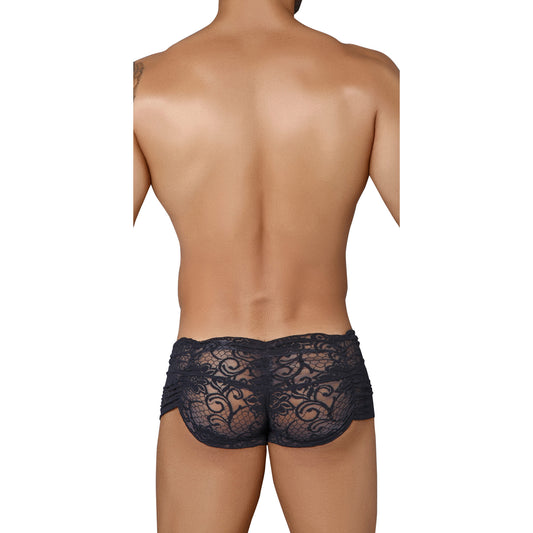 Men's Lace Fabric Free Size Boxer Underwear (Multicolor)