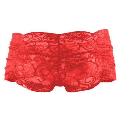 Men's Lace Fabric Free Size Boxer Underwear (Multicolor)