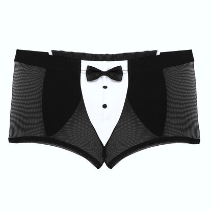 Black Microfiber  Free Size Costume underwear