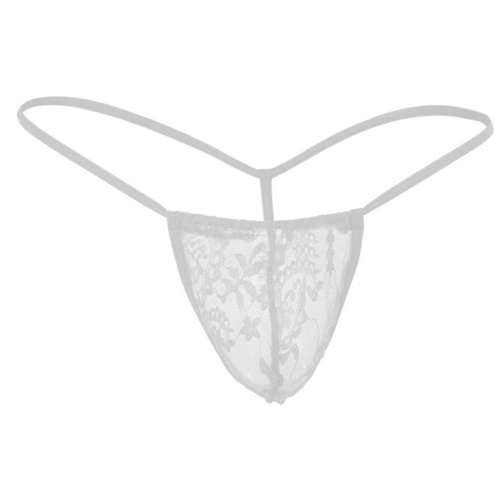 Men's Lace Fabric Free Size G String Underwear