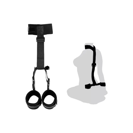 BDSM Neck to Wrist Adjustable Restraints Bondage Set