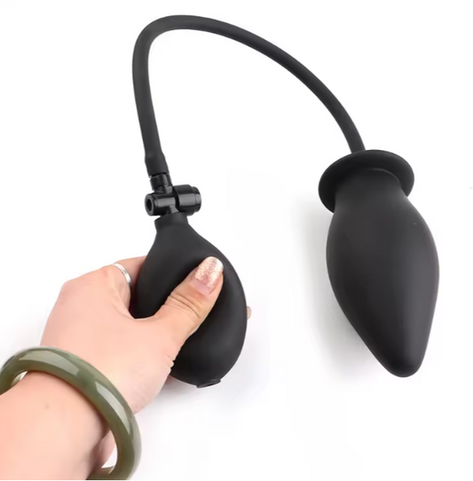 Silicone Inflatable Plug with Hand Pump – Adjustable Air Control