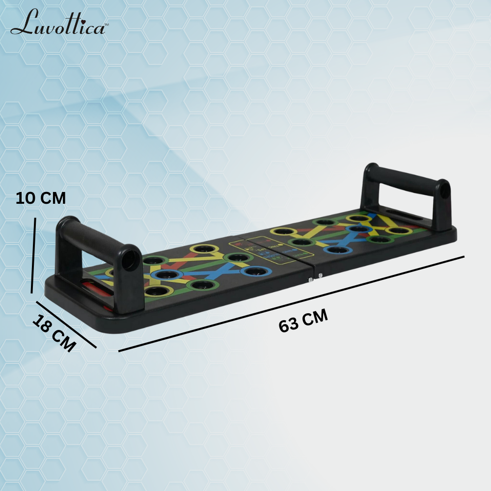 Push Up Board - Push Up Stand | Pushup Bars | Home Gym Equipment For Men, Chest
