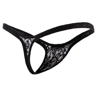 Lace Fabric Free Size Thong Underwear (Black & White) – Elegant & Comfortable"