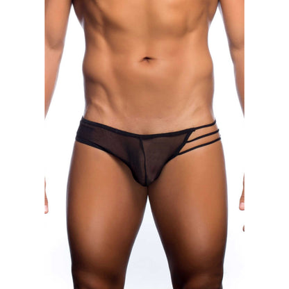 Men's Power Net Free Size Brief Underwear - Black, Red, Light Blue