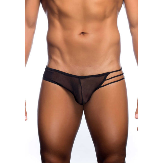 Men's Power Net Free Size Brief Underwear - Black, Red, Light Blue